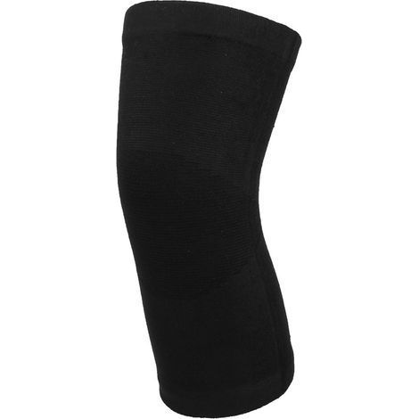 Genouillère Élastique en Fibre de Charbon de Bamboo - Protection Confortable Taille Universelle pour Sport (1/5)