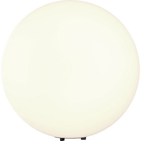 Lampada Da Terra Moderna Da Esterno Plastica Bianco 1 Luce E27 30W Ip54 (1/5)