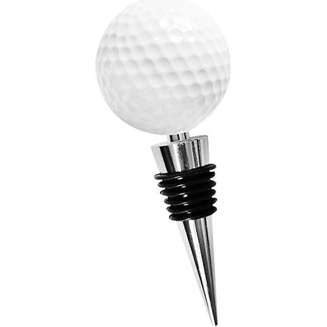Bouchon de bouteille de vin en forme de balle de golf, réutilisable, durable et portable, étanche, idéal pour les fêtes, la maison et les boissons.