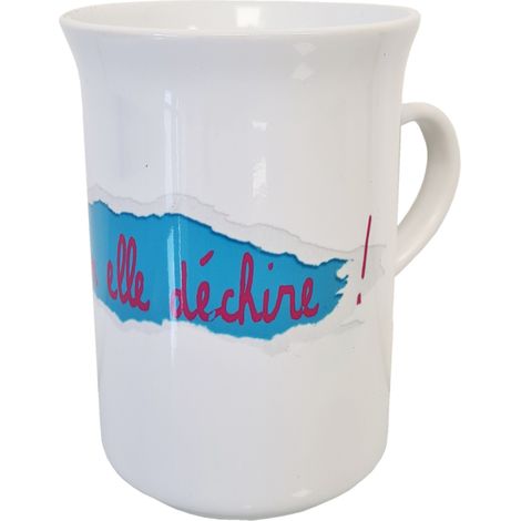 Tasse allongee Ma maman elle dechire (1/2)