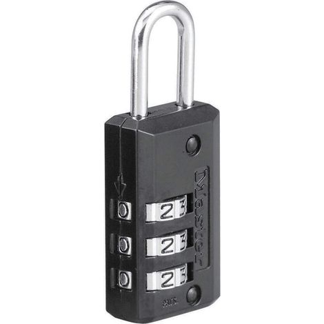 Master-lock Lucchetto Programmabile Nero 3 Cifre