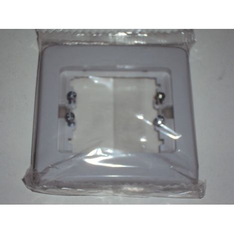 Legrand – Plaque 1 poste Sagane Plexo grise IP44 IK08 – Résistante aux chocs IK08 – Conçue pour extérieur – Installation facile (1/2)