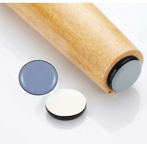 Adesivi antiscivolo in Teflon per mobili, protezione arredamento, cerchi autoadesivi 30 mm, 16 pezzi per sedie tavoli e divani (1/3)