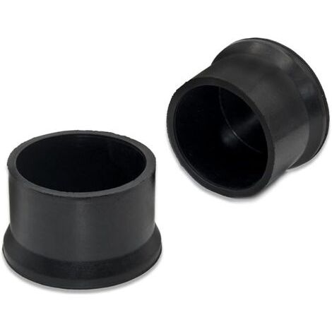 4pcs 50mm round Rubber chair leg cap chaise non glissante leg PROTECTION CAP protecteur de sol réduction du bruit pieds de meubles noirs (1/5)