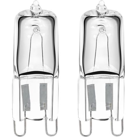 2 Pièces Ampoule Four G9 40W 300°C Degré Halogène Blanc Chaud 2700K, Ampoule G9 Haute Température 230V, Remplacement Four, Micro-ondes & Hotte (1/5)