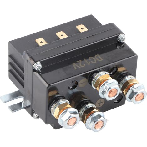 Treuil Contacteur Relais Solénoïde 12V 500A Commande Interrupteur Compatible Treuils VTT Côte-à-côte 8000-12000lb (1/5)