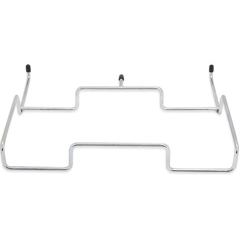Support de poubelle d'extérieur, cage à poubelle, porte-sacs poubelle en plastique, étagère de table (1/5)
