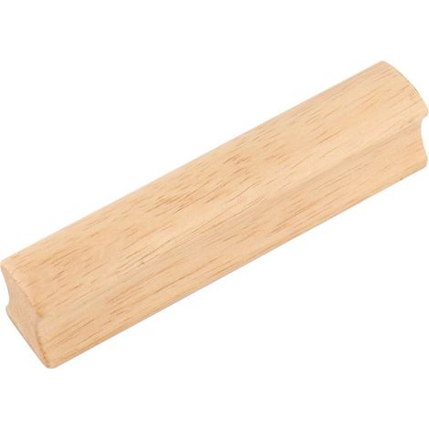 Poignée de Meuble en Bois 4Pcs Poignée de Tiroir Bouton de Porte Cuisine Poignées de Placard, Longueur Totale 100mm (1/5)