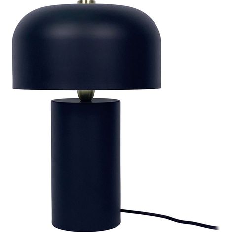 Pilzformige tischleuchte - minimalistisches design goldakzent