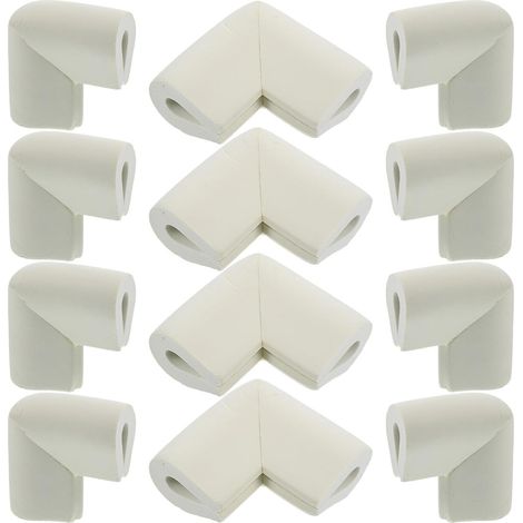 Lot de 12 protections d'angle en mousse blanche pour meubles et (1/5)