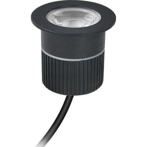 Spot encastrable extérieur sol 4,5W – IP67 pour résistance à l'eau – Blanc chaud 3000K – Ø65mm pour installation facile - 220V-AC (1/5)