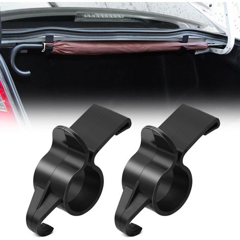 Lot de 2 parapluies de coffre de voiture, protection pliable pour rangement et usage automobile (1/4)