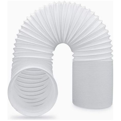 Climatiseur Mobile, Tuyau D'évacuation D'air En Pvc Flexible Tube De Ventilation Universel Tuyau Kit Pour Climatiseur Mobile Diamètre 13cm (13CM Diamètre 200CM Longueur) (1/5)