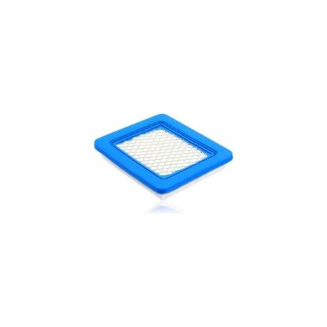 1 x 491588S Cartouche de filtre à air, filtre à air bleu pour tracteur tondeuse à gazon, compatible avec Briggs & Stratton 491588 491588S 4915885 399959 PT15853 (1/4)
