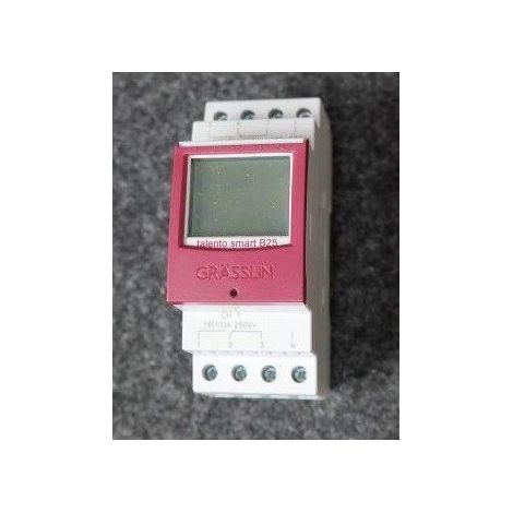 Grässlin talento smart B25, 110/230V horloge modulaire 2 canaux (1/2)