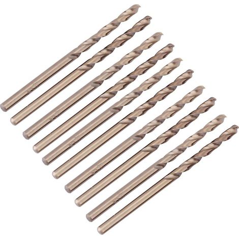 Set of drill bits at the cobalt M35 Drill bits HSS-CO for drill on l'stainless steel(4,5 mm) (1/5)