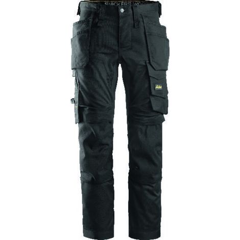 Snickers AW Stretch Hose mit HP 52, schwarz