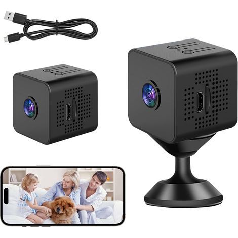 1080P security camera for home surveillance with night vision and motion detection, WiFi security camera (1/5)