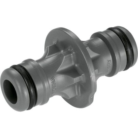 Gardena Couplage: pièce de raccordement pour la connexion de tuyauterie sécurisée, raccordement de deux tuyaux pour l'extension, à la transition de tuyaux de 19 mm (3/4) à 13 mm (1/2) (2931-20) (1/5)