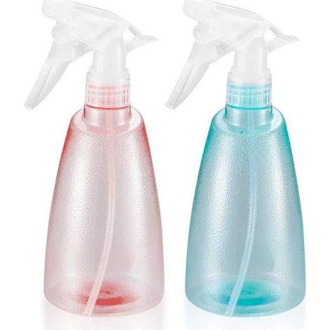 Lot de 2 Vaporisateur Plastique 500ml Buse Réglable Anti-fuite Jardin Maison Coiffure (1/5)