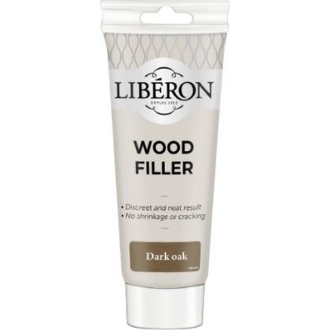 Liberon Wood Filler - High Resistance - Dark Oak - 125ml