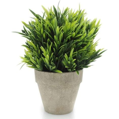 Pot de fleurs - Pulpe recyclée - Léger et rigide - Sans trou de drainage - Intérieur - Ø18 cm × H15 cm - 1 pièce (1/4)