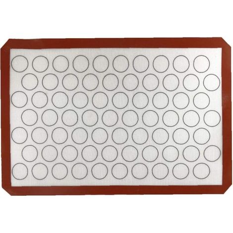 1pc Silicone Tapis De Cuisson, Feuille Macaron Antiadhésifs pour Cuire Patisserie Casseroles Outil De Cuisine Baraware'-'- (1/5)