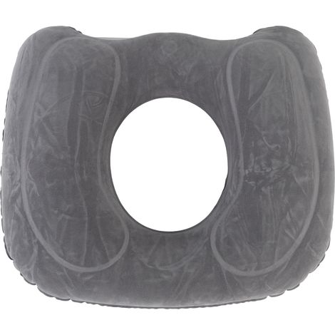 GARRYFIZH Coussin d'assise gonflable en PVC peluche, chaise portable pour fauteuils roulants, lits et canapés