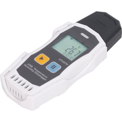 Testeur de température et d'humidité, enregistreur de données, capteur étanche IP65 pour le stockage domestique (1/5)