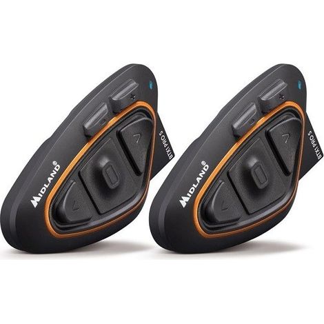 Midland BTX1 PRO S-TWIN Motorrad-Gegensprechanlage