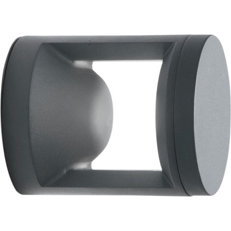 "Applique LED da esterno WAMI in alluminio antracite 10W a luce calda e naturale" (1/2)