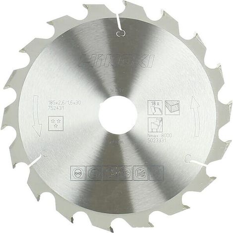 HM Kreissägeblatt 185x30 T18 HIKOKI 752431