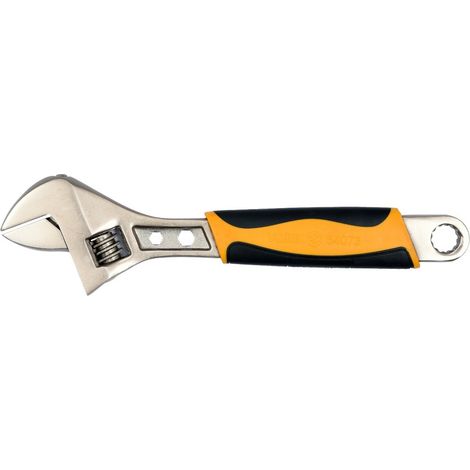 Llave inglesa ajustable de 300 mm. Mango revestido 54073 vorel (1/4)