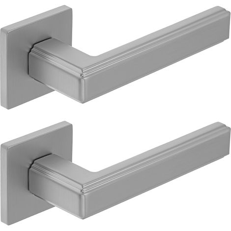 Maniglia per porta interna Kuchinox TESSERA Silver (1/5)