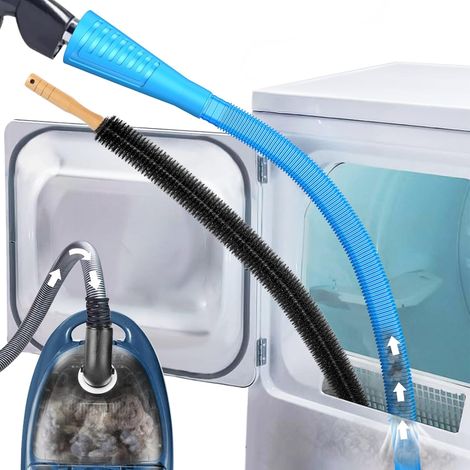 Set di 2 spazzole di ricambio per aspirapolvere e spazzola per la rimozione della lanugine dal tubo flessibile dell'aspirapolvere. (1/5)