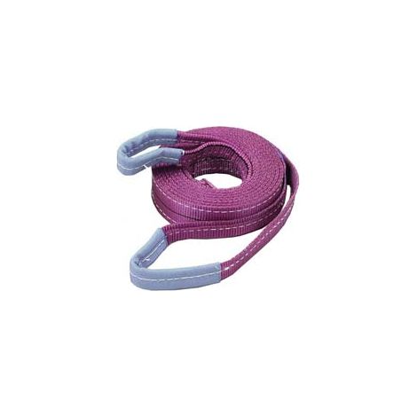 CINGHIA DI SOLLEVAMENTO CON FASCIA  A DOPPIO STRATO MM.50  mt.2 x mm.50h.  portata Kg.1000 colore viola    EXCEL