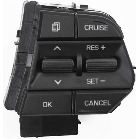 Interruptor de control de crucero del botón derecho del volante para Hyundai Sonata 2015-2017 (1/5)
