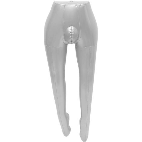 Mannequin gonflable pour homme, mannequin d'exposition de pantalons, buste, modèle pour magasin-108X28cm-Silver