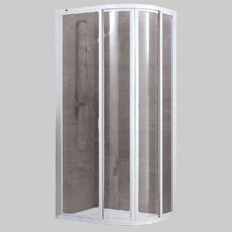 BOX DOCCIA ASIMMETRICO P. BIANCO - 67,5-70x87,5-90 Stampato C