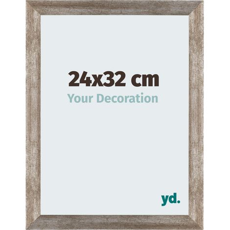 yd. - Cadre photo 24x32 - Metal Vintage - MDF - Mura