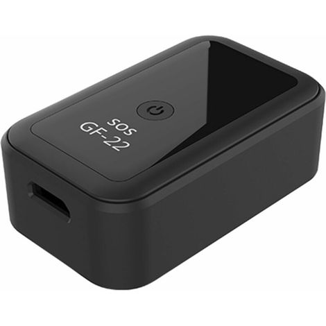 royaluxe -GF-22 Localisateur GPS Sans Fil Intelligent Positionnement Précis Voiture Moto Antivol Tracker (Noir) (1/5)
