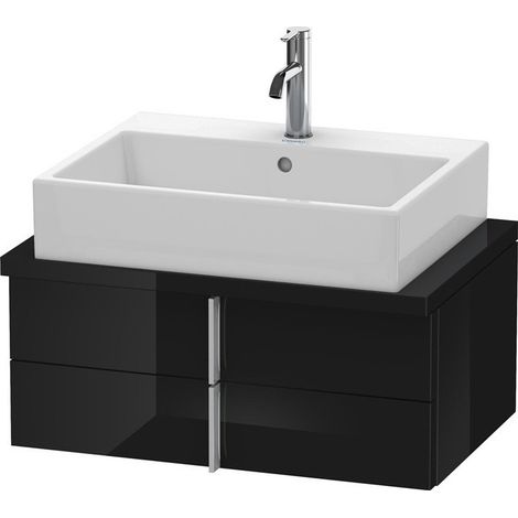 VERO mobile console basso 285x700x448mm nero lucido