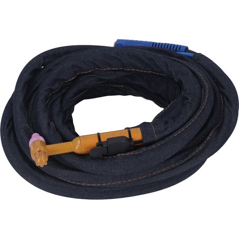 Torche de soudage TIG refroidie à l'eau et à l'air, pistolet de soudage GTAW à l'argon, outil de soudage pour le traitement de 5 m / 16,4 pi (1/5)
