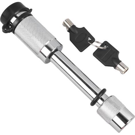 Serrure de Récepteur de Goupille d'attelage, Utilisation Pratique, Installation Simple, Serrure à Bille, Noyau de Remorque, Serrure de Goupille d'attelage, Antirouille avec (1/5)