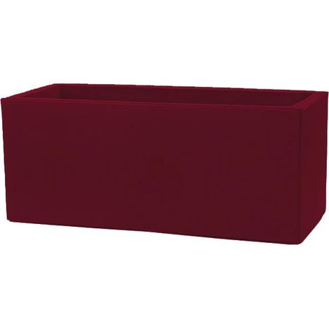 Vaso Schio Cassa 100 Burgundy 100 x 40 x 40 cm