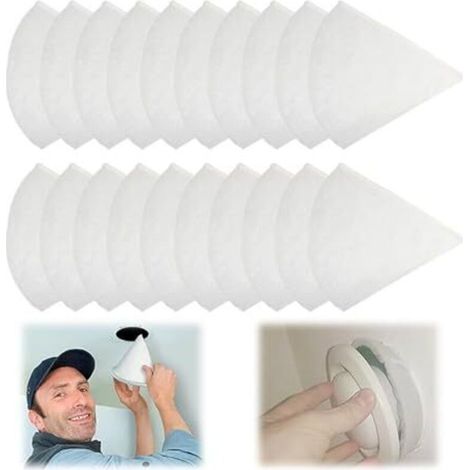 20 filtros cónicos DN 125, sistema de ventilación con filtro G4, filtro cónico, esteras filtrantes de 180 mm de longitud para sistemas de ventilación, apto para todo tipo de sistemas de ventilación. (1/5)