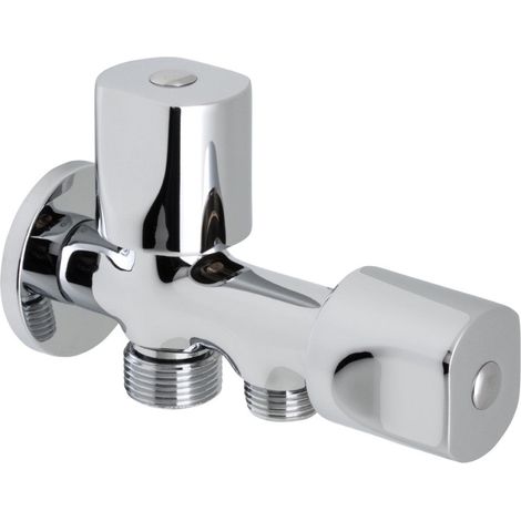 GENEBRE 1023 04 Grifo Doble Combinable 1/2"-3/4" Y 1/2" - ref: 1023 04