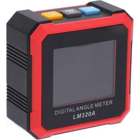 LM320A digitale Wasserwaage, elektronischer Winkelmesser mit hintergrundbeleuchtetem LCD-Display und Magnetfuß (1/5)