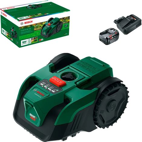 Robot cortacésped BOSCH VISIMOW 18V-100 (1 x 18V 4,0Ah + AL18V-44) (1/3)