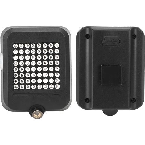 Intelligente USB-Lade-Fahrradwarnleuchte/Rücklicht/Blinkerlampe/Fahrradzubehör, schwarz (1/5)